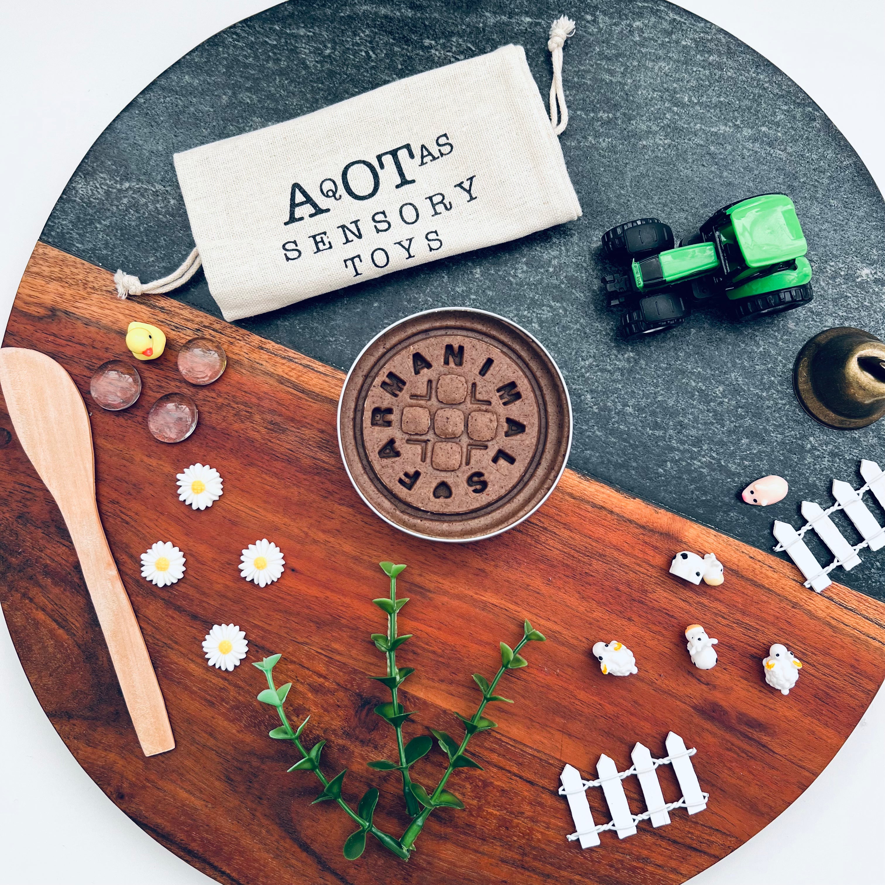 Farm animals Play Dough Fun Size Kit